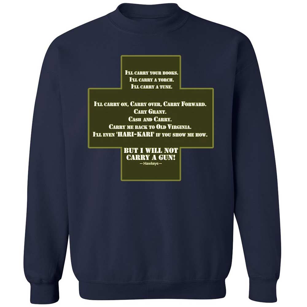 I Will Not Carry a Gun - Navy - 15