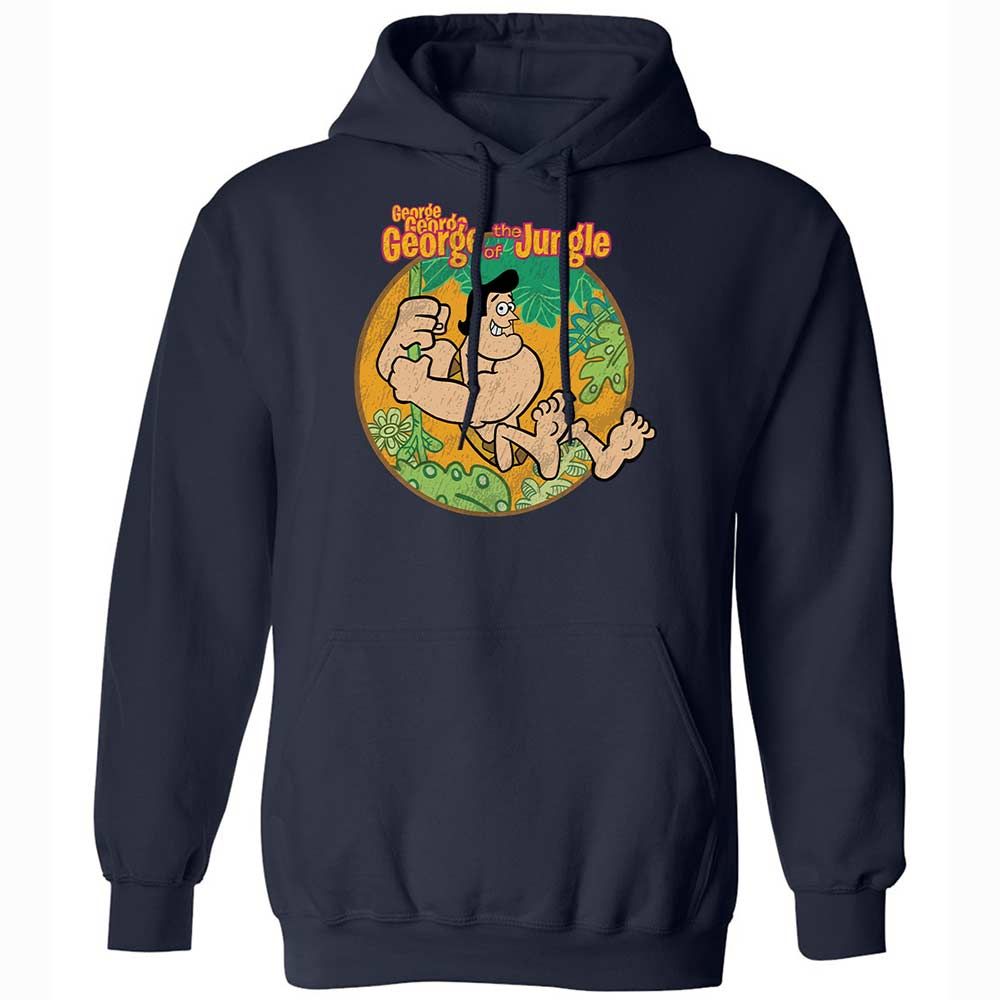 Classic Unisex Hoodie - KDHMF648 - Navy - 15