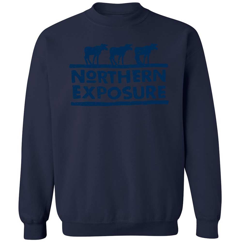Classic Unisex Sweatshirt - M7QCWTPW - Navy - 15