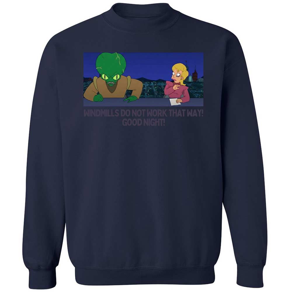 Classic Unisex Sweatshirt - PD48V8WZ - Navy - 15