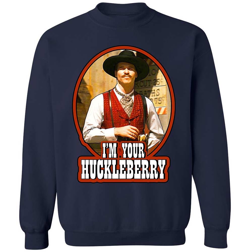 I'm Your Huckleberry - Navy - 15