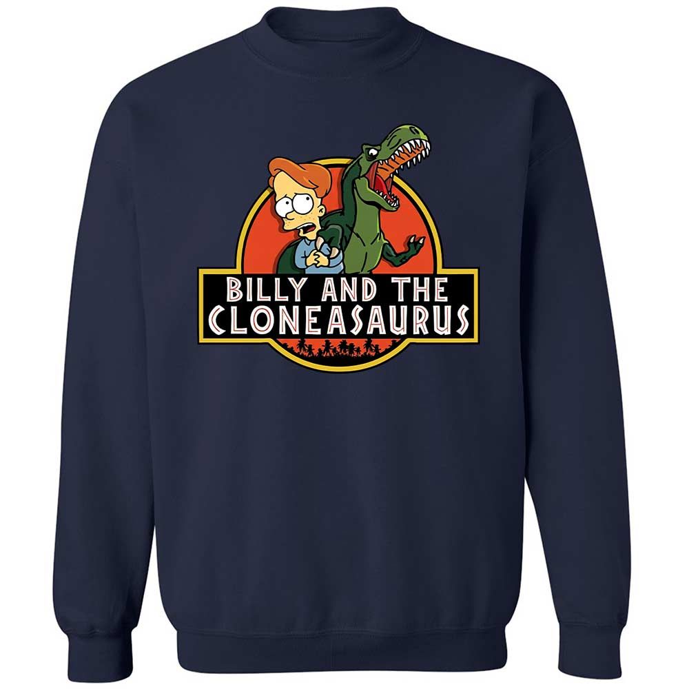 Billy And The Cloneasaurus - Navy - 15