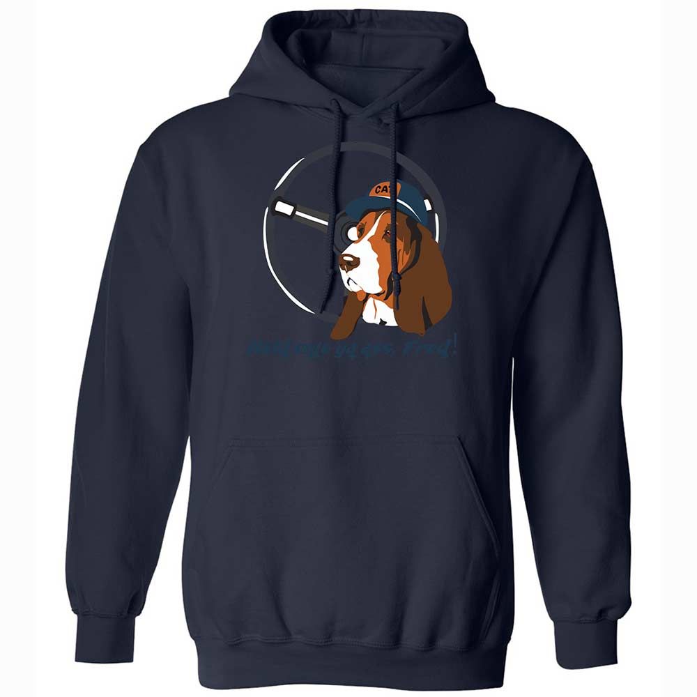 Classic Unisex Hoodie - AVB93YJL - Navy - 15