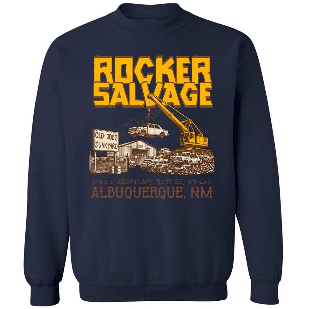 Classic Unisex Sweatshirt - 9A4XVVQA - Navy - 15