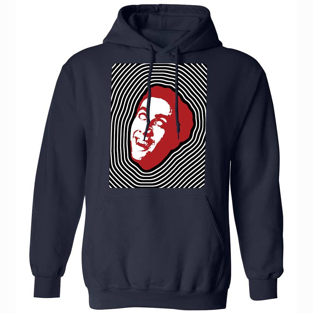 Psychedelic Nicolas Cage - Navy - 15