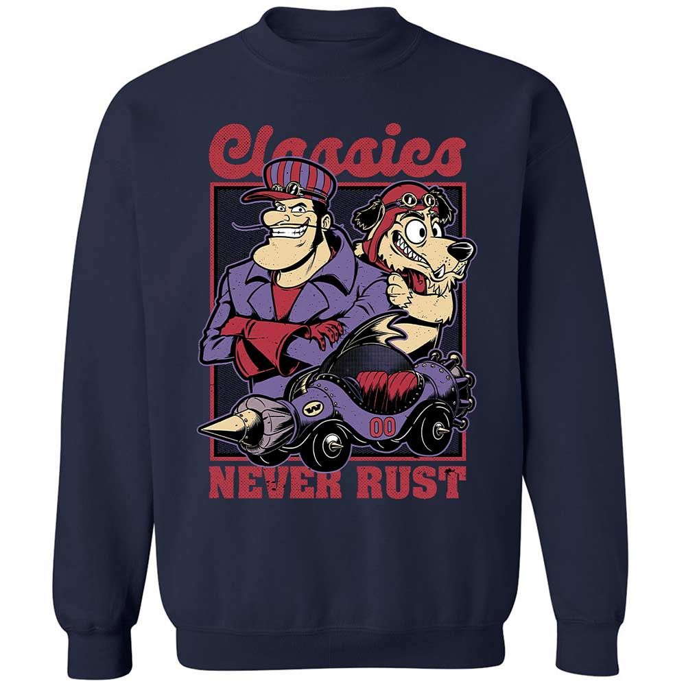 Classic Unisex Sweatshirt - VPYYU5WV - Navy - 15