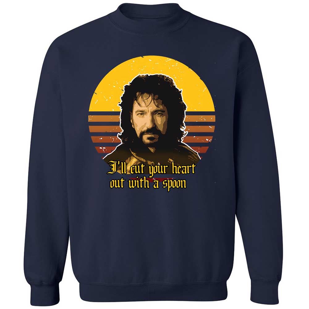 I'll Cut Your Heart Out - Navy - 15