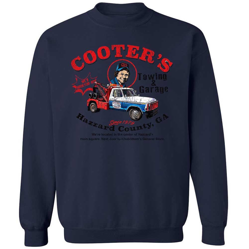 Classic Unisex Sweatshirt - XB7KP1QW - Navy - 15