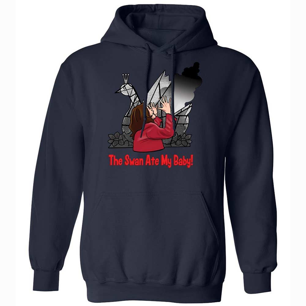 The Swan Ate My Baby - Navy - 15