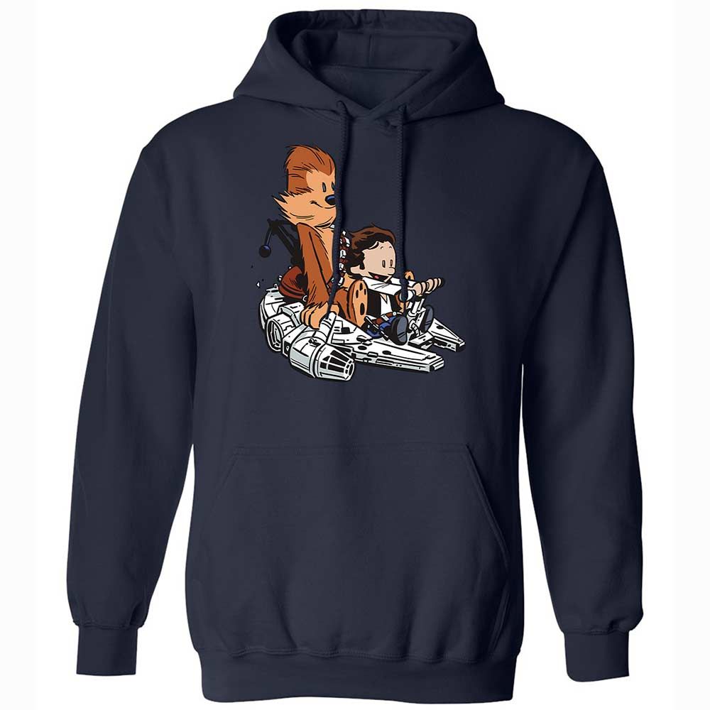 Han and Chewie - Navy - 15
