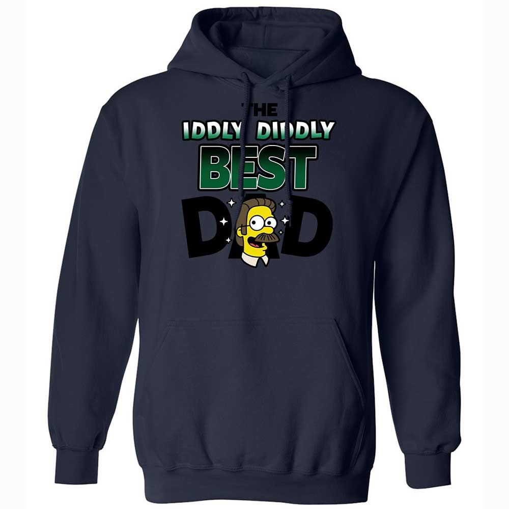 The Iddly diddly best dad - Navy - 15