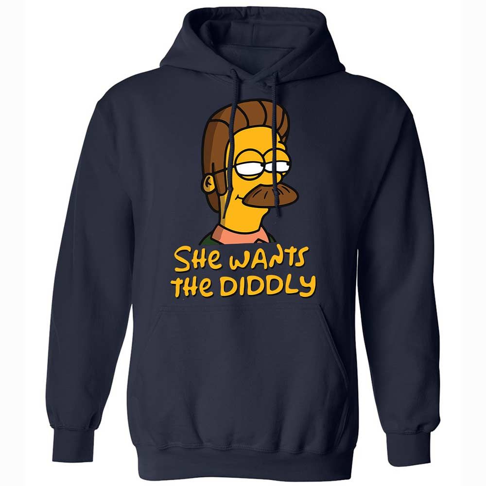 She Wants The Diddly - Navy - 15