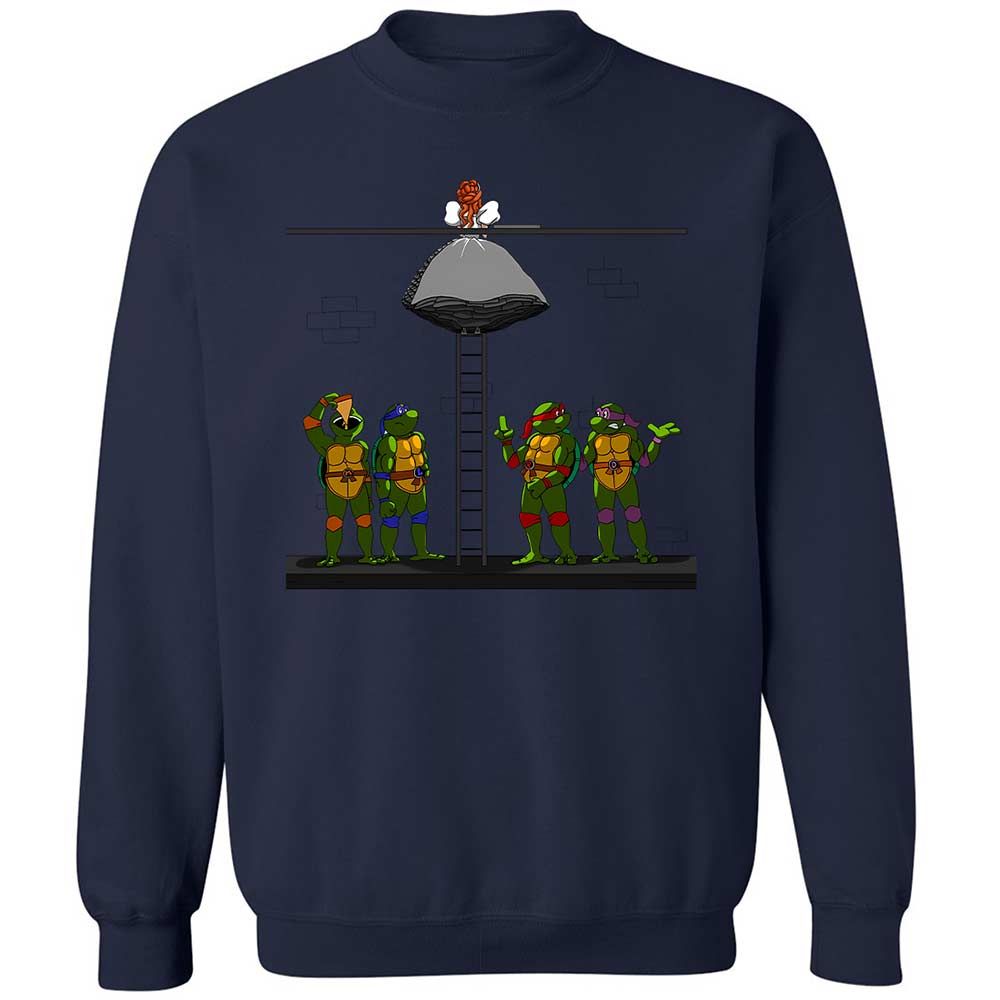 I've Been Dreaming of a Turtle's Kiss - Navy - 15