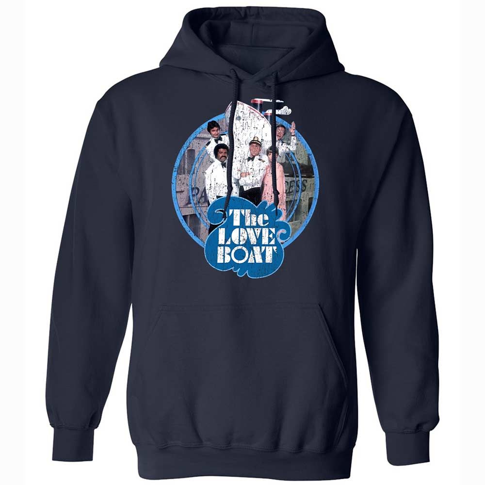 Classic Unisex Hoodie - DX5SWQVW - Navy - 15