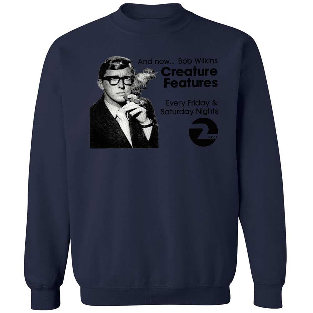 Bob Wilkins Creature Features - Navy - 15