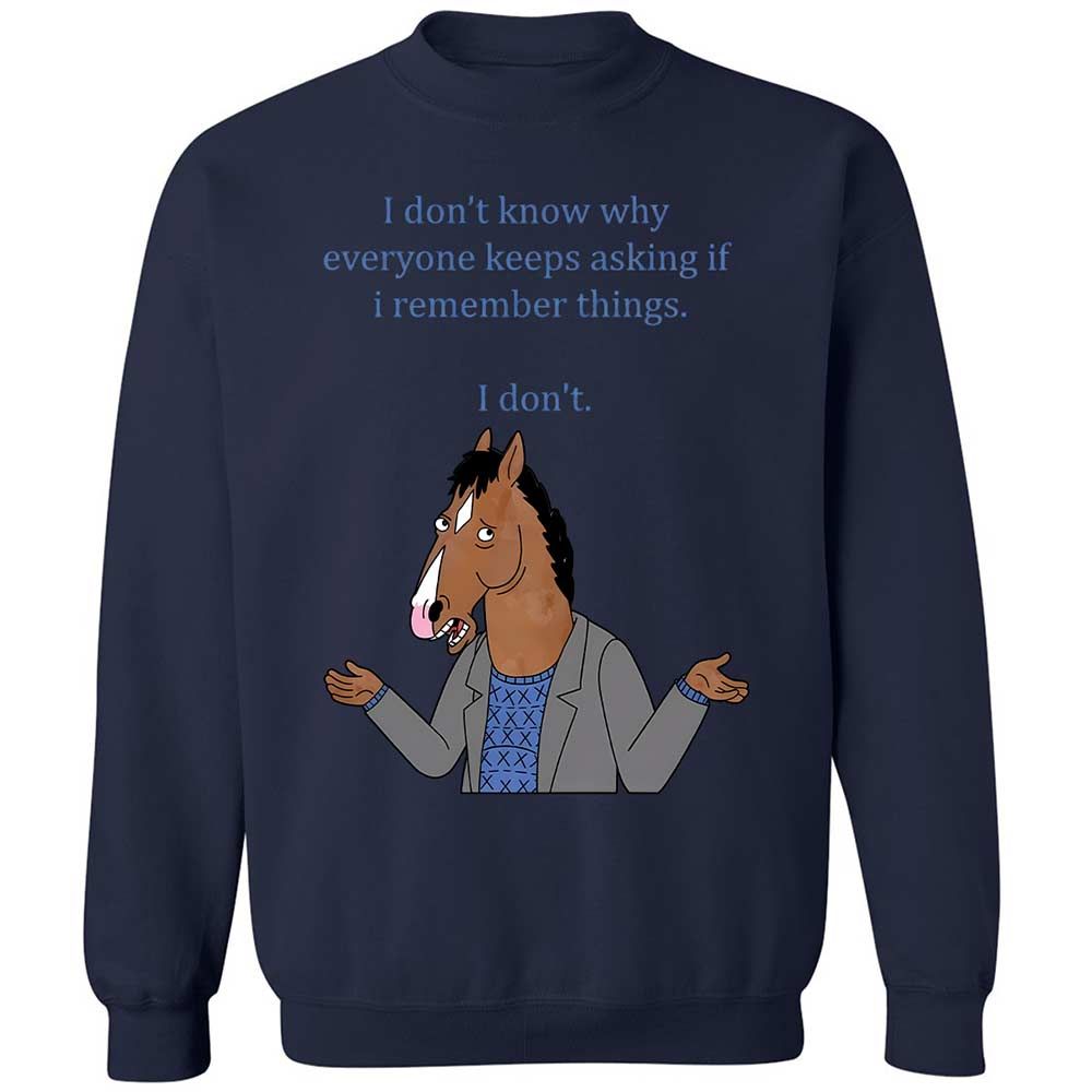 Classic Unisex Sweatshirt - WAJKLE1Y - Navy - 15