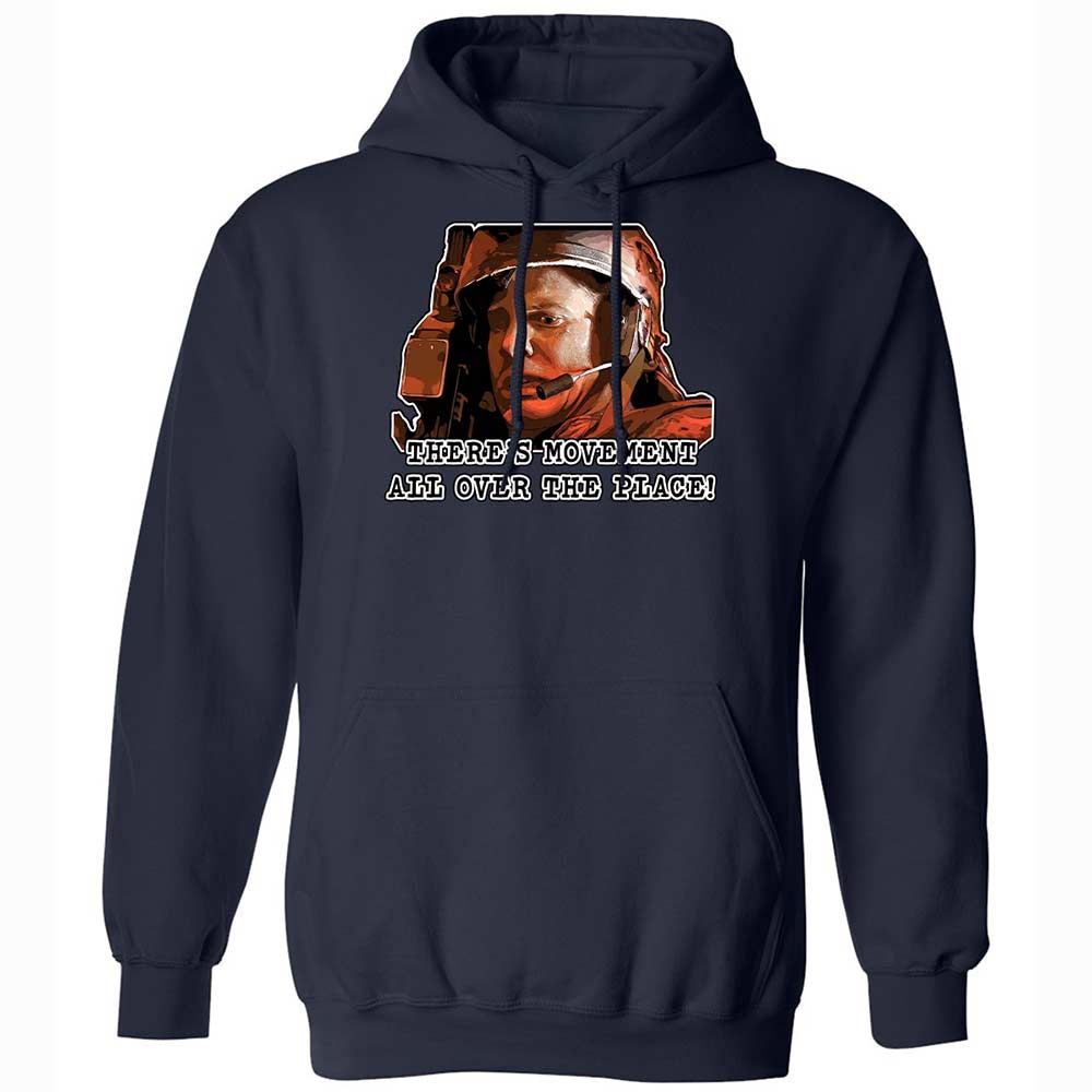 Classic Unisex Hoodie - VLRG6BWJ - Navy - 15
