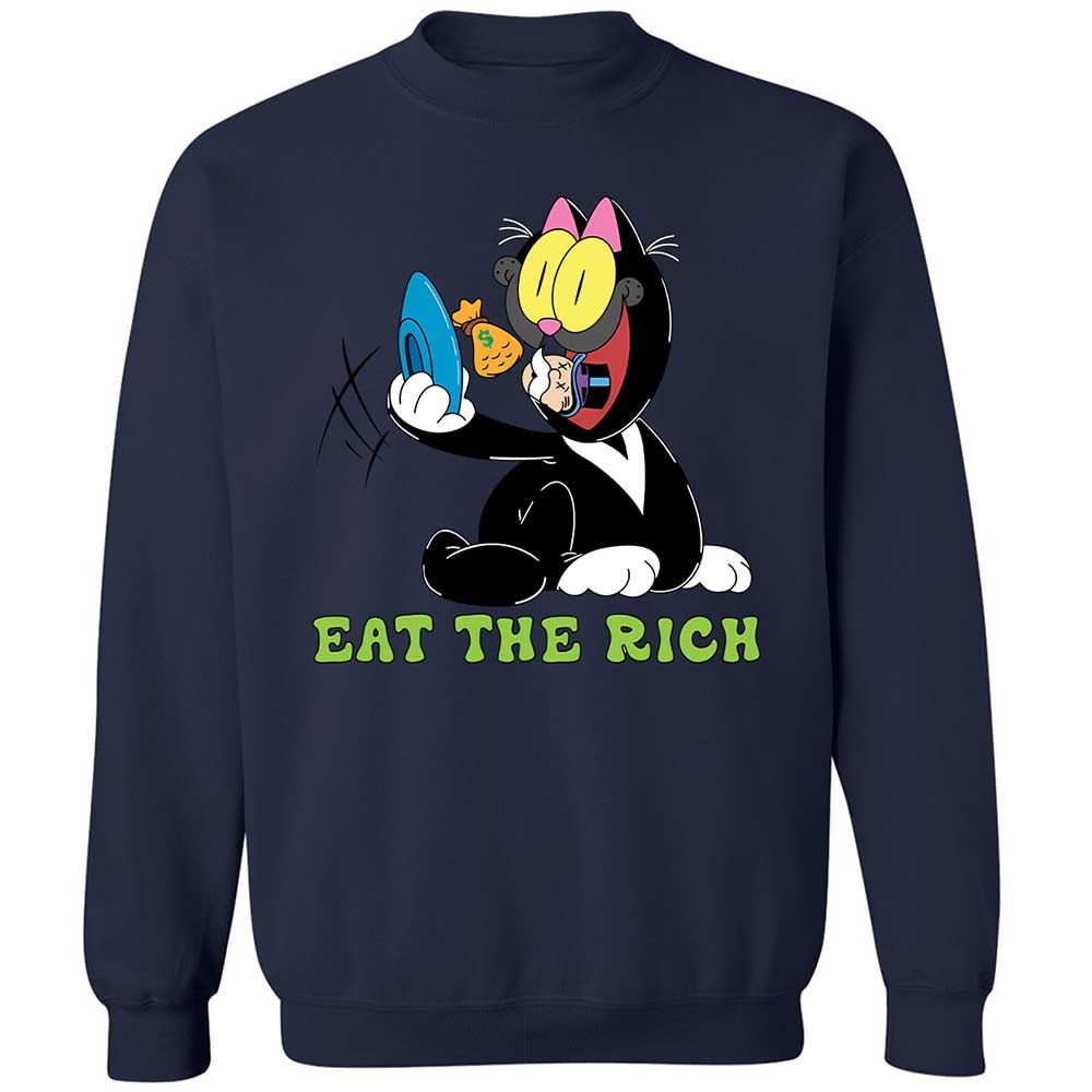 Classic Unisex Sweatshirt - HKH4A8VL - Navy - 15
