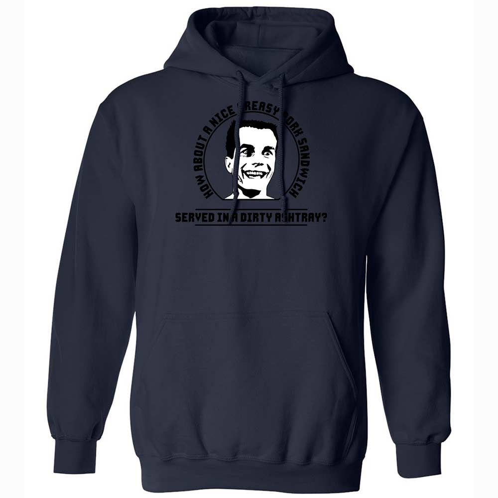 Classic Unisex Hoodie - CQH9XCUT - Navy - 15