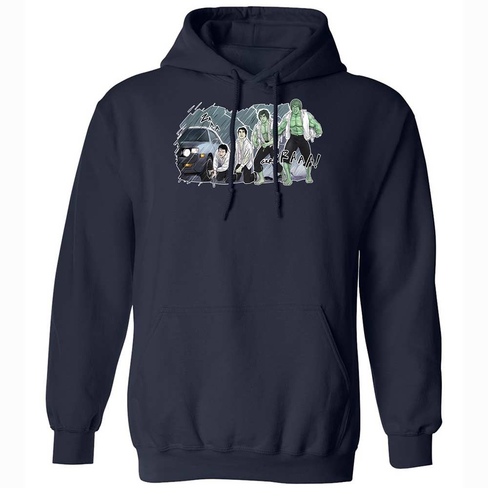 Classic Unisex Hoodie - LEZESJ2U - Navy - 15