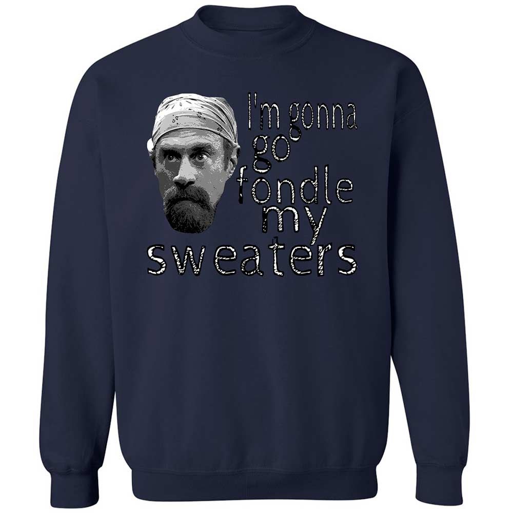Fondle my sweaters - Navy - 15