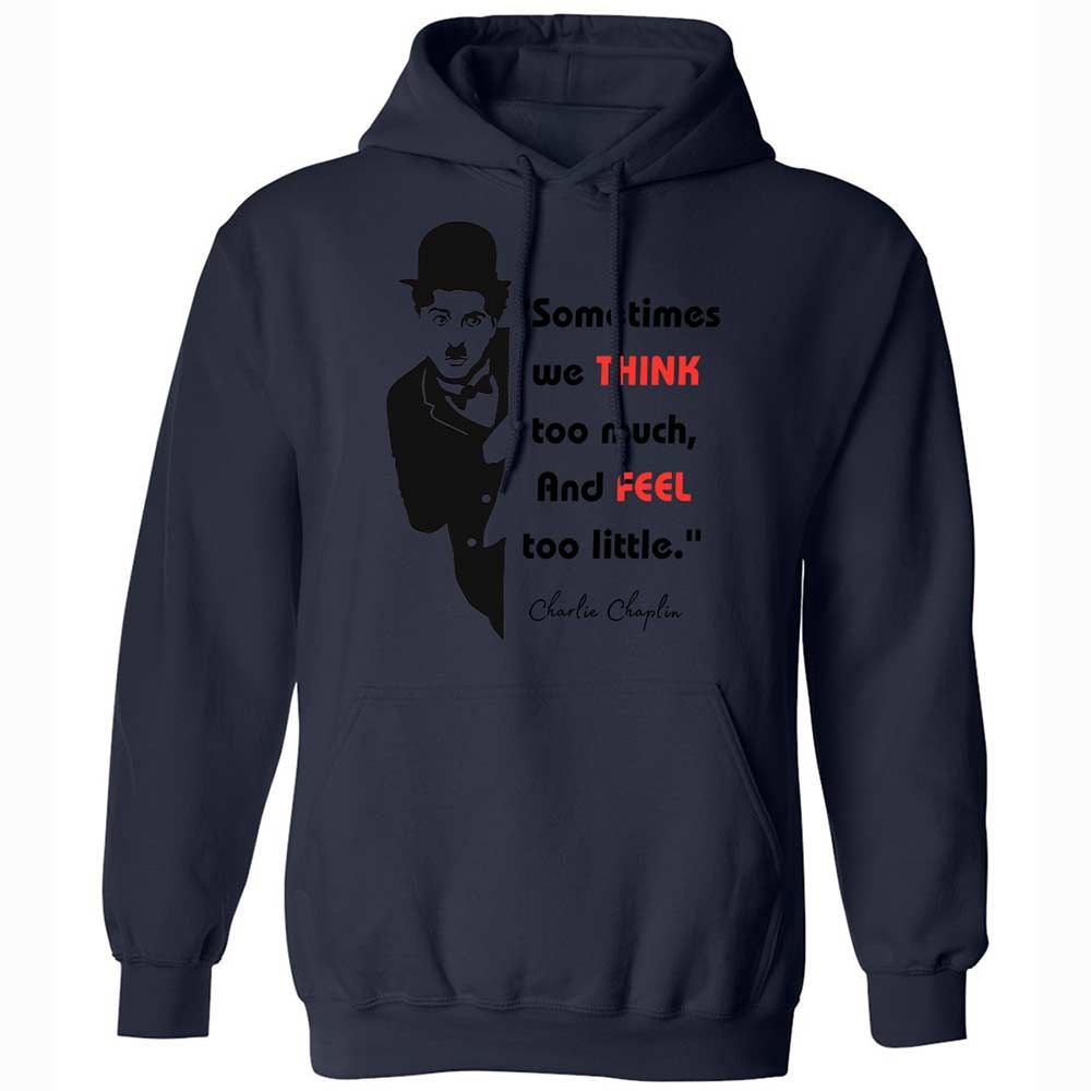 Sometimes we think too much - Navy - 15