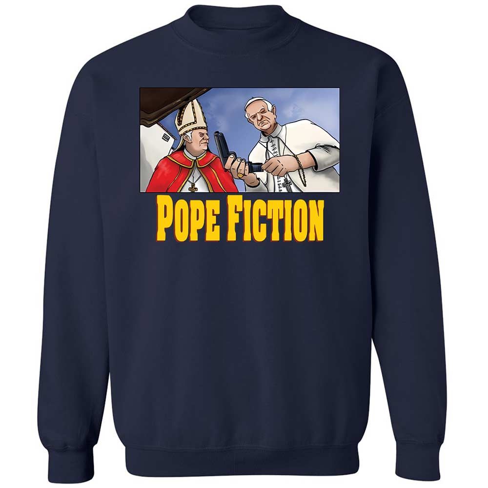 Pope Fiction - Navy - 15