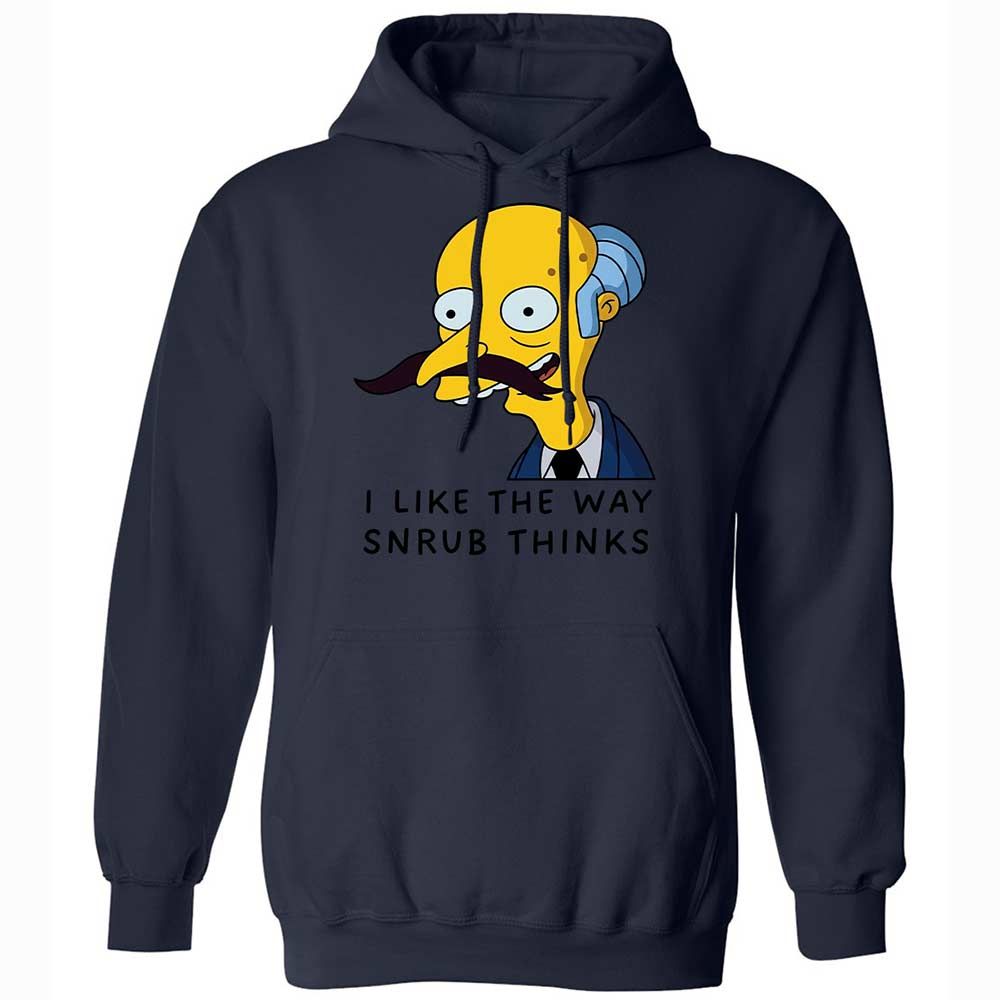 I Like the Way Snrub Thinks - Navy - 15