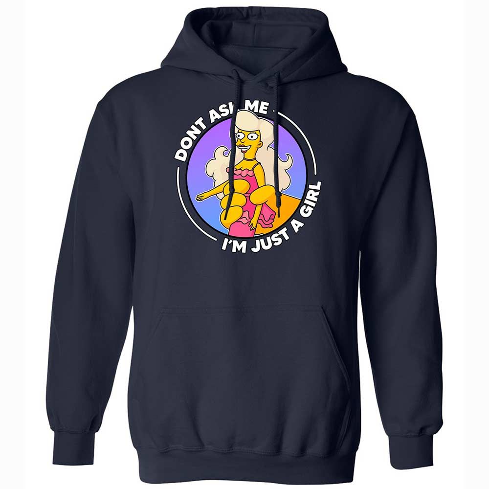 Don't Ask Me I'm Just A Girl - Navy - 15