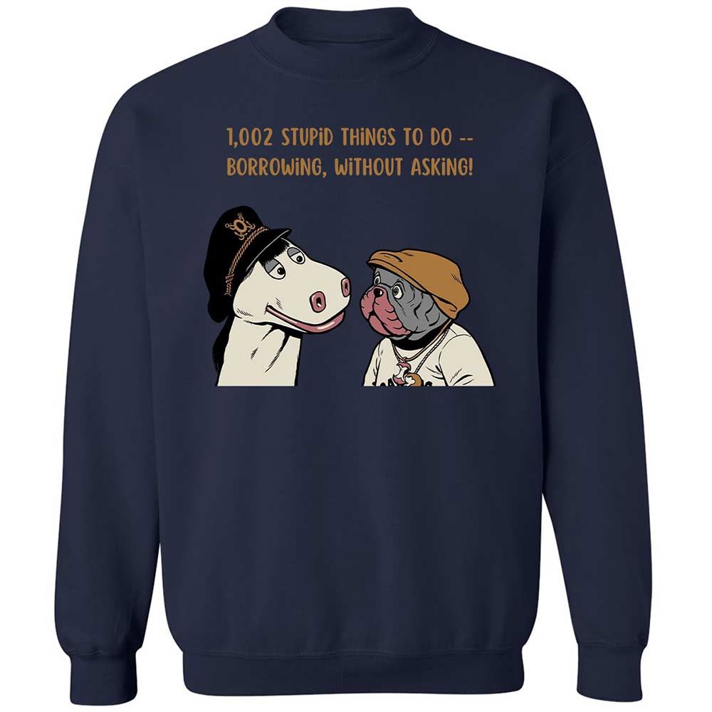 Classic Unisex Sweatshirt - 5D7UQFTZ - Navy - 15