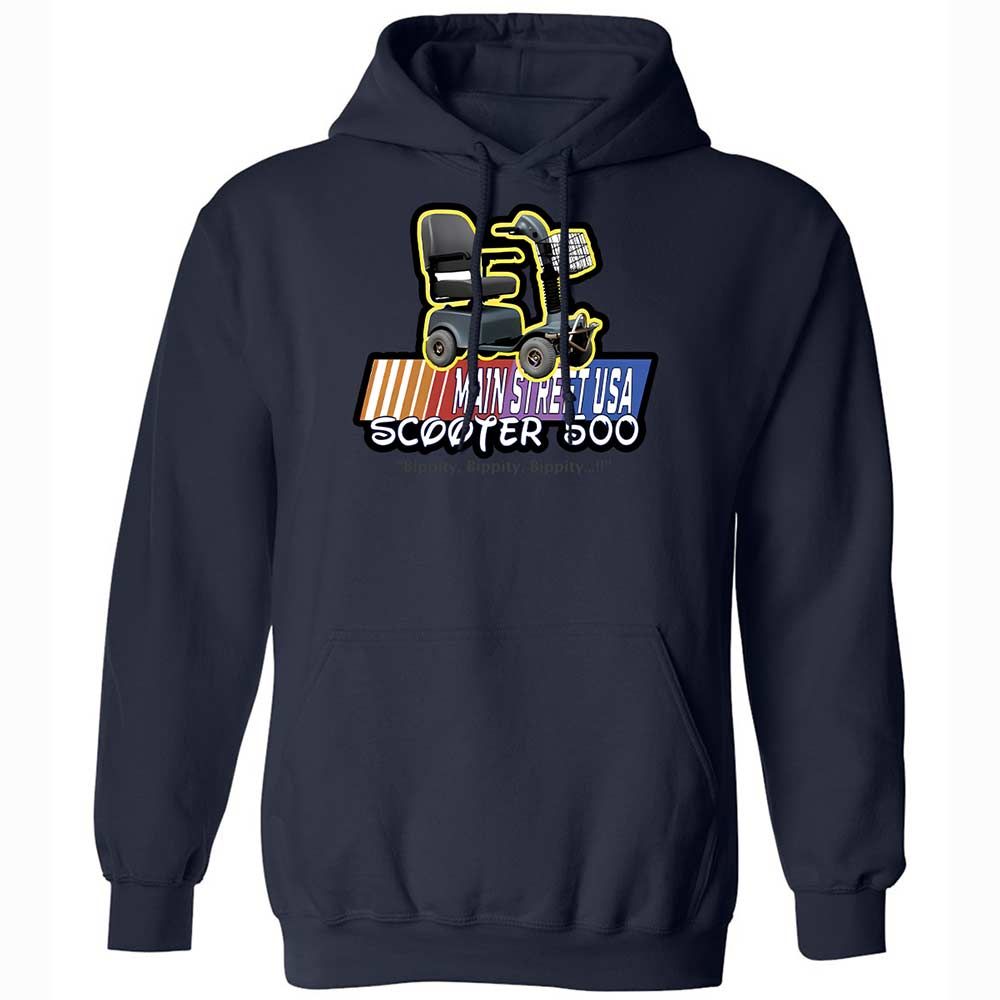 Classic Unisex Hoodie - 3PDCHASF - Navy - 15