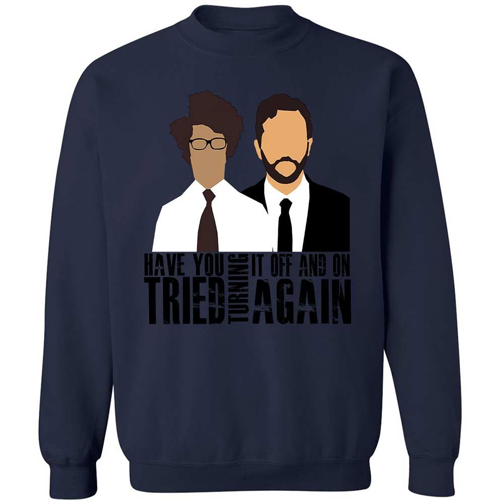Classic Unisex Sweatshirt - HQSV3TAX - Navy - 15