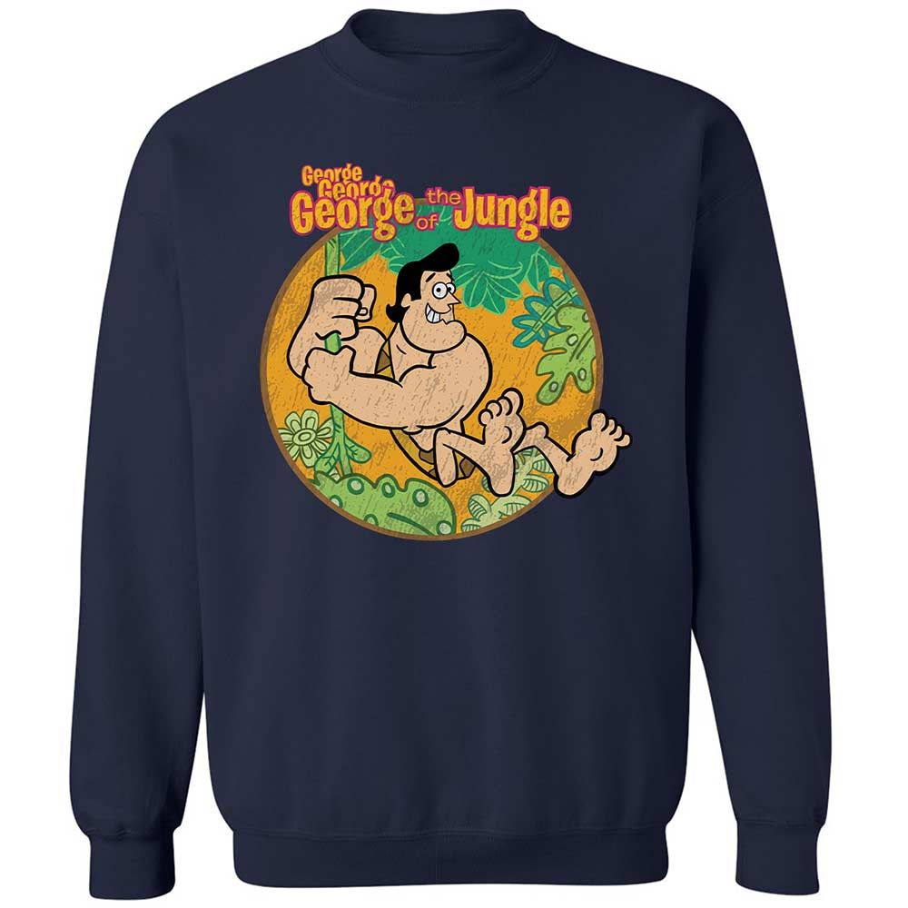 Classic Unisex Sweatshirt - SR3AWW8F - Navy - 15