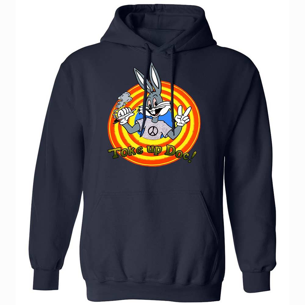 Classic Unisex Hoodie - JJGKX5QC - Navy - 15