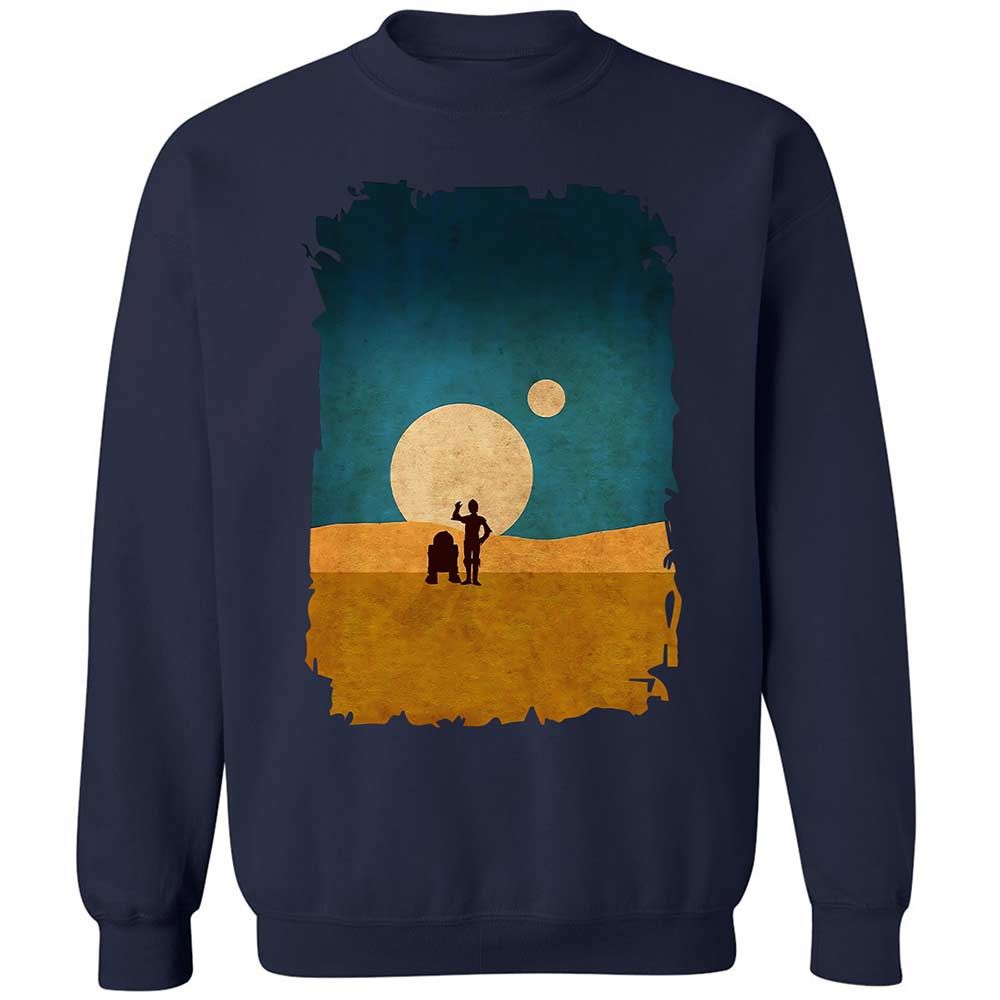 Droids In The Dunes - Navy - 15