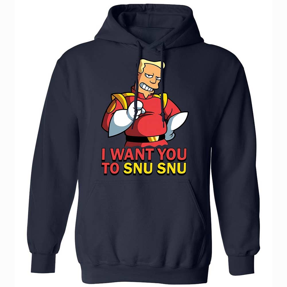 Classic Unisex Hoodie - BUMWNBCK - Navy - 15