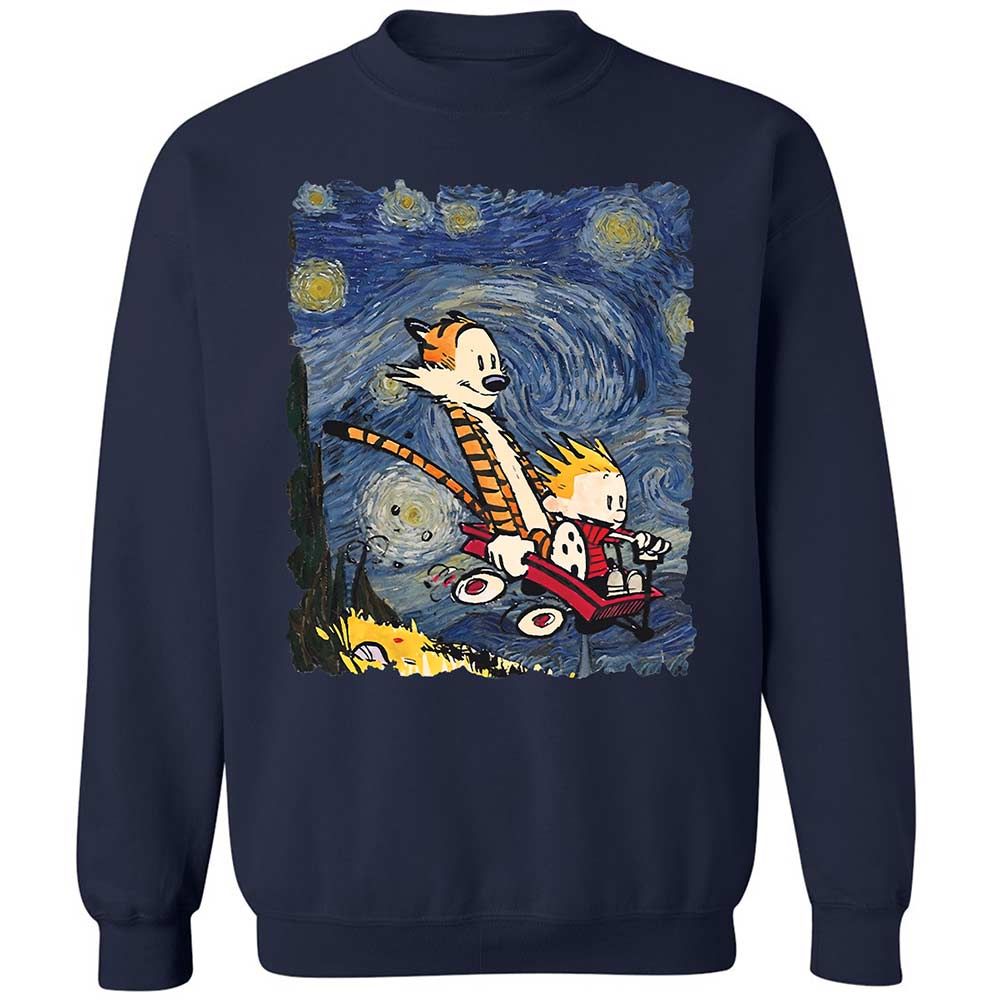 Classic Unisex Sweatshirt - Y93X5CBR - Navy - 15
