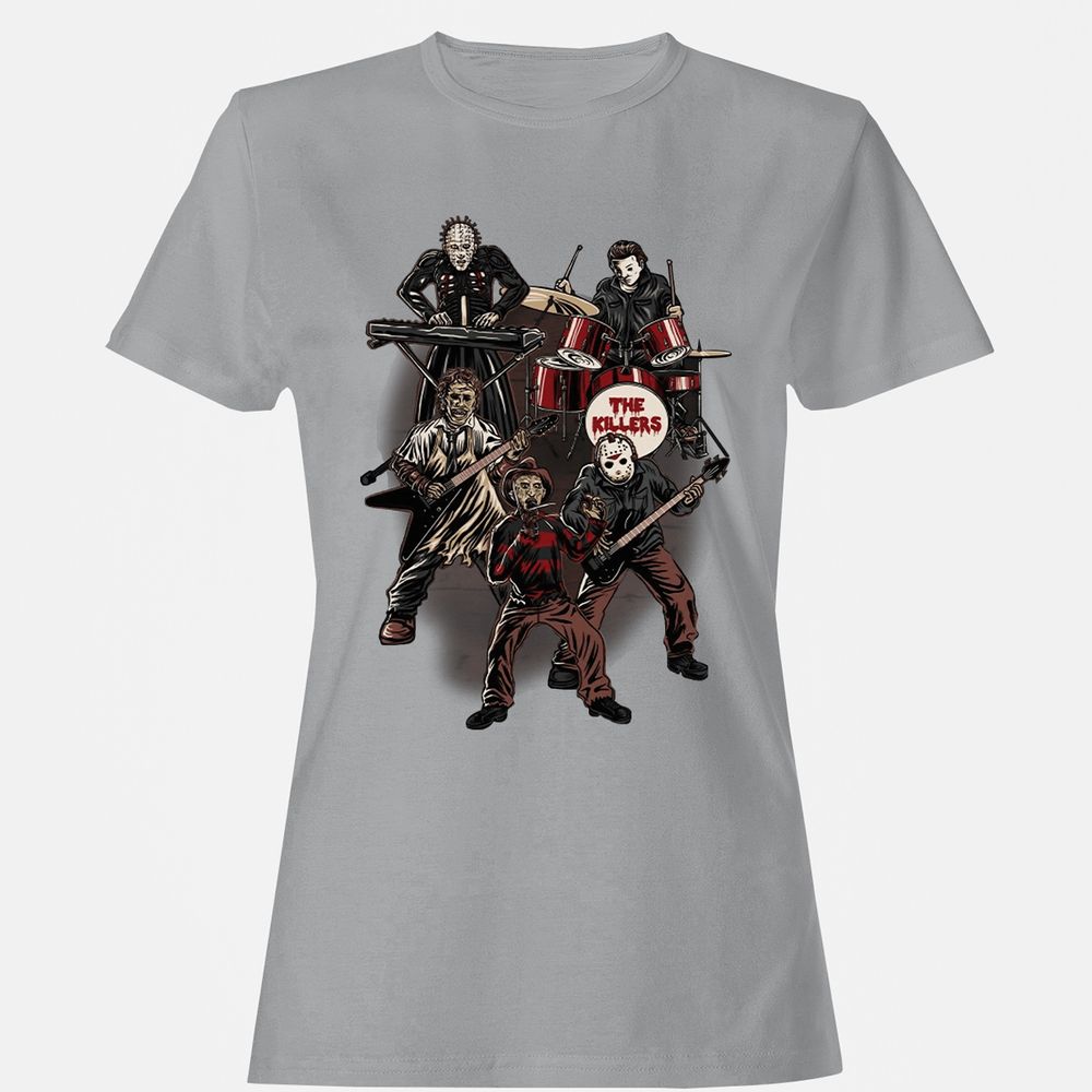 Women's T-Shirt - LD43RQTY - Sport Grey - 15