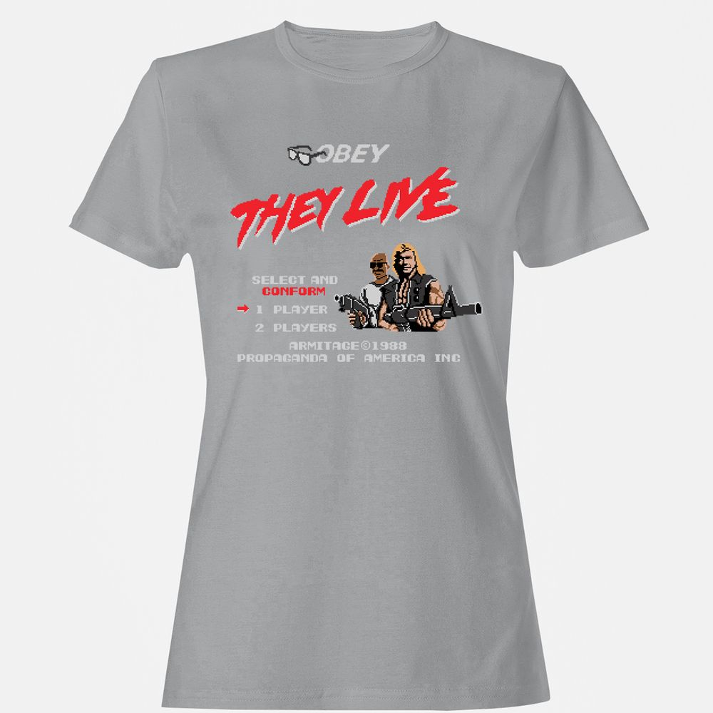 Women's T-Shirt - 6LTQYZMM - Sport Grey - 15