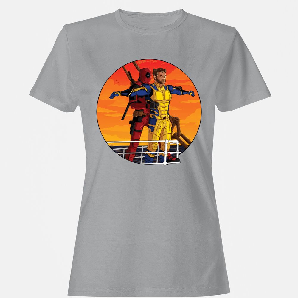 Women's T-Shirt - GA5FNR21 - Sport Grey - 15