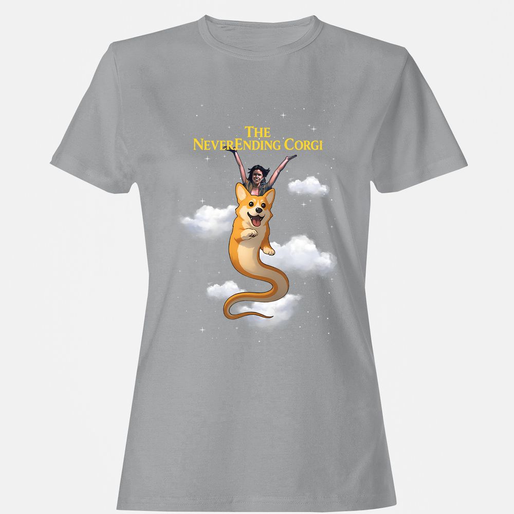 Women's T-Shirt - 4YWFNTVY - Sport Grey - 15