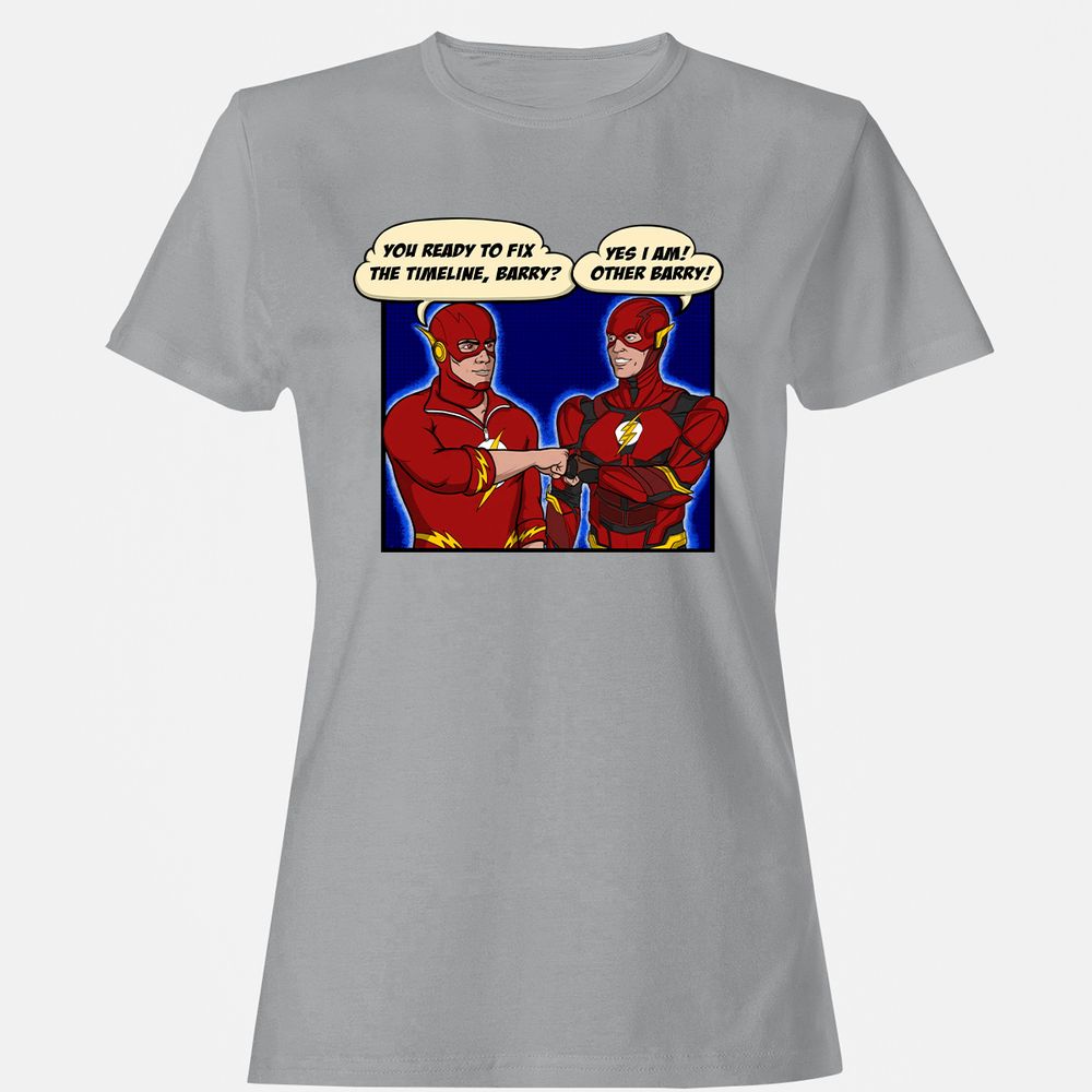 Women's T-Shirt - ZCK3CBFQ - Sport Grey - 15