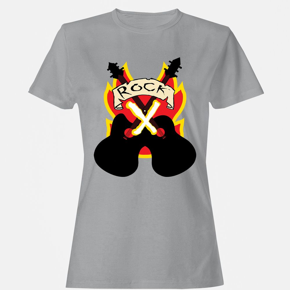 Women's T-Shirt - QHNG6FQM - Sport Grey - 15