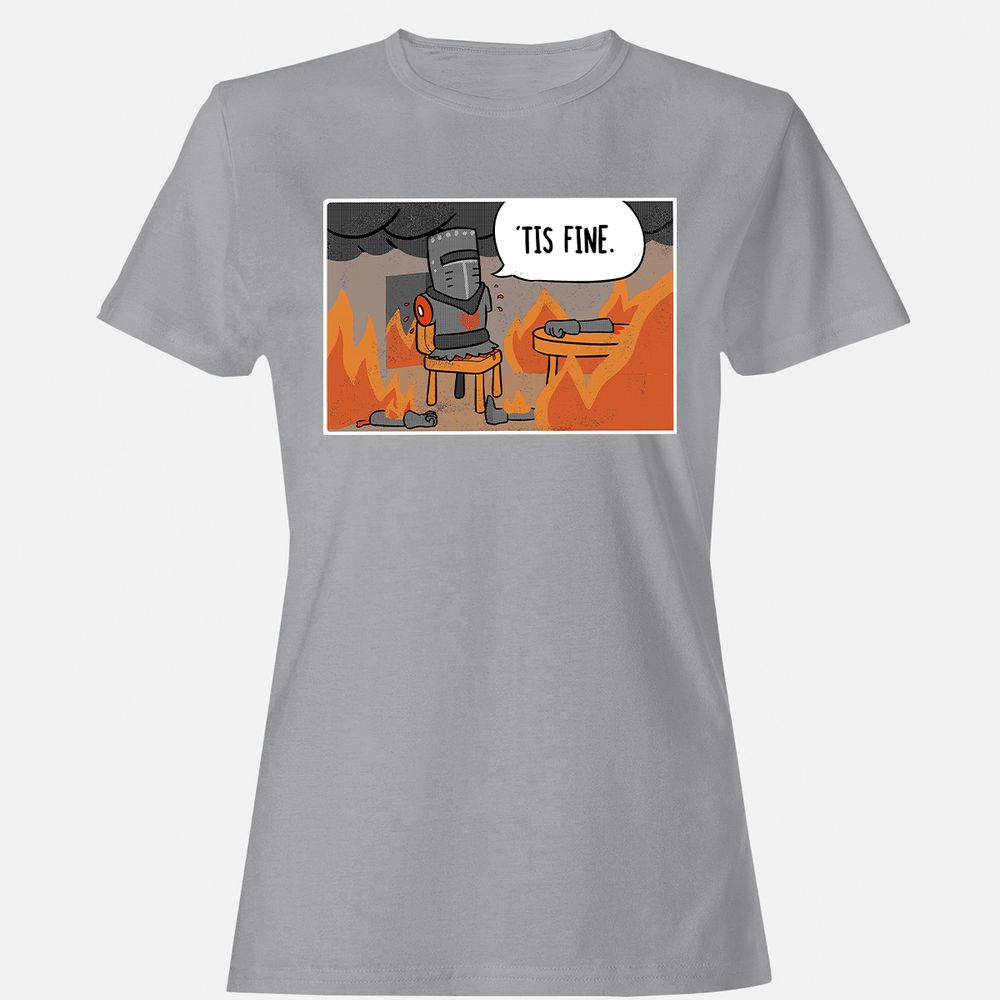 Women's T-Shirt - 4Z1QF4W5 - Sport Grey - 15