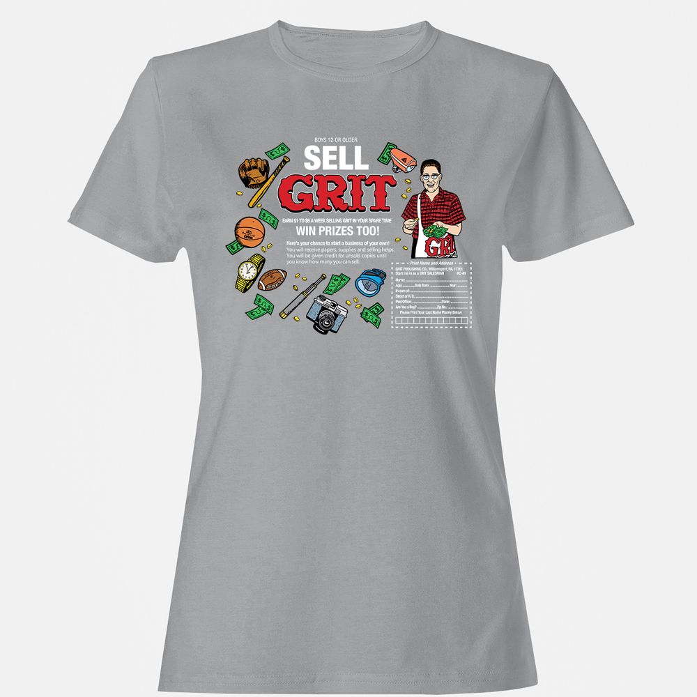 Women's T-Shirt - 277B88NU - Sport Grey - 15