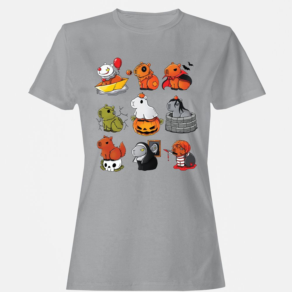 Women's T-Shirt - 7U8JYEF2 - Sport Grey - 15