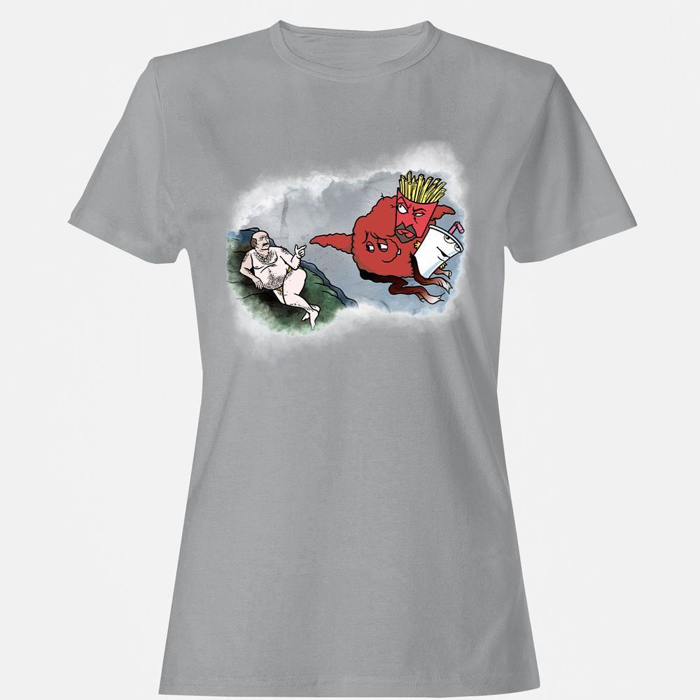 Women's T-Shirt - ULSQV8DJ - Sport Grey - 15