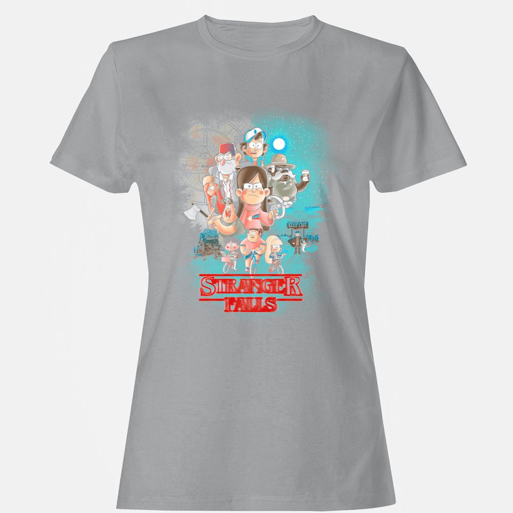 Women's T-Shirt - FZN9GJM4 - Sport Grey - 15