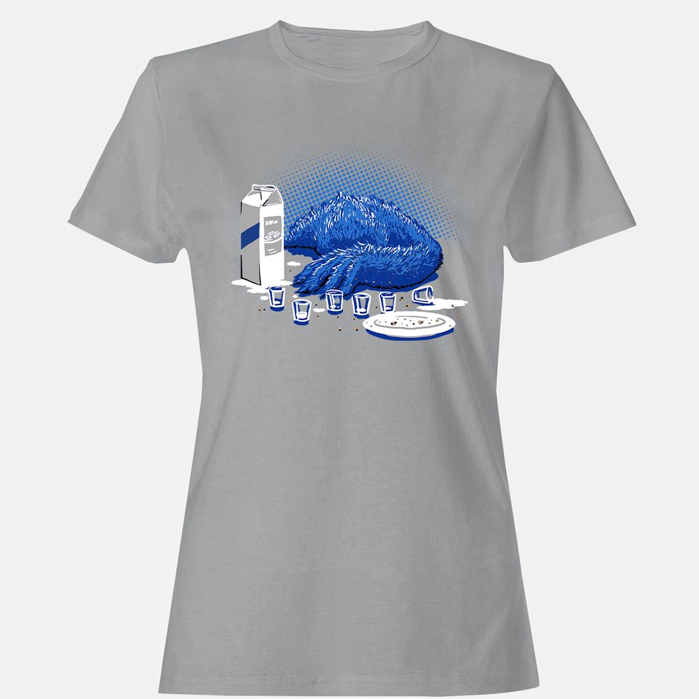 Women's T-Shirt - V5ZLYWCW - Sport Grey - 15