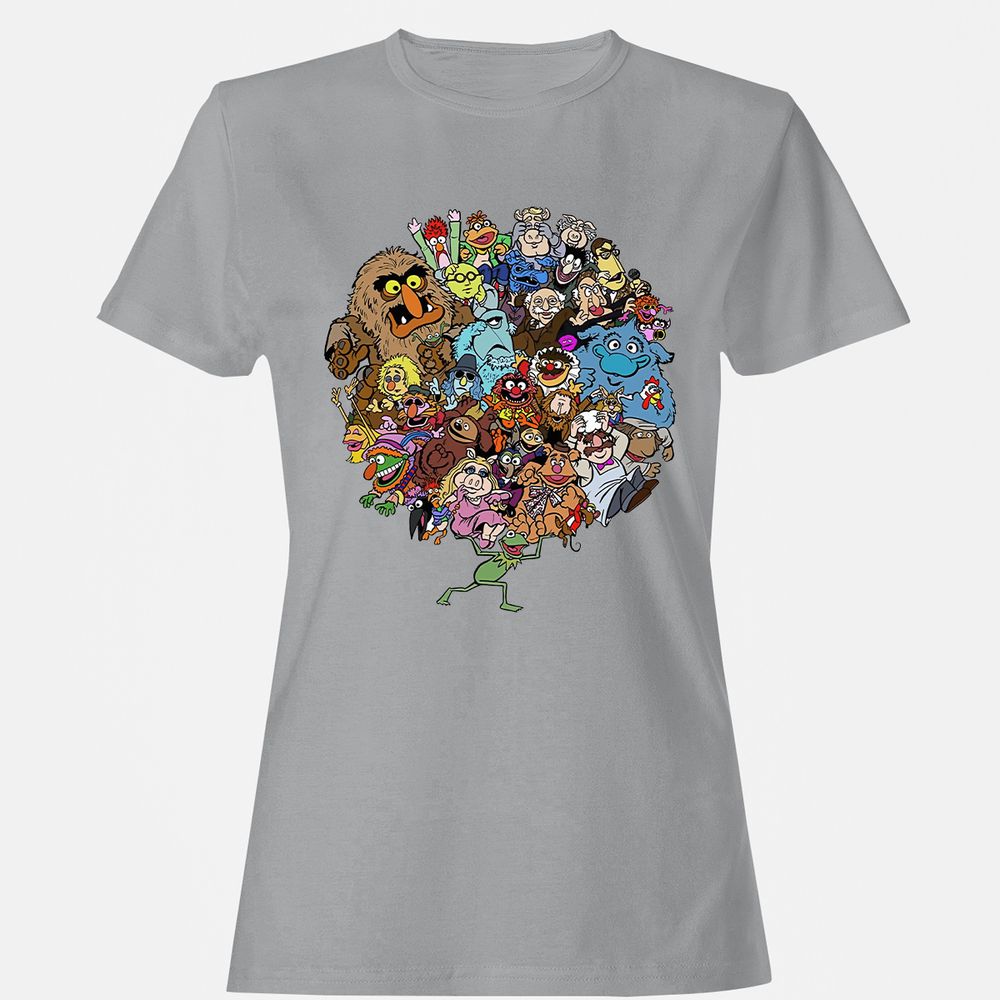 Women's T-Shirt - 4V6SHPYQ - Sport Grey - 15